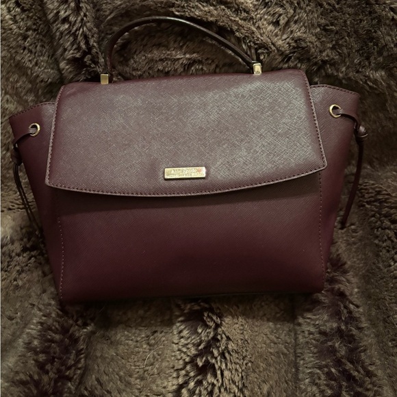 Michael Kors Handbags - Kate Spade Dark Burgundy Satchel